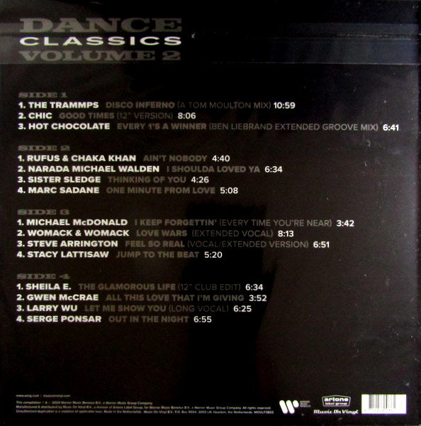 dance classics Vol 2 - Col Vinyl LP
